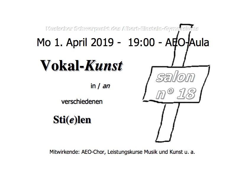 Salonkonzert 1.4.2019